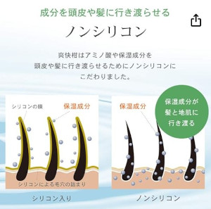 アミノ酸シャンプー 爽快柑について